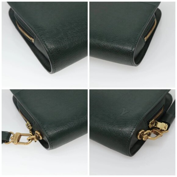 LOUIS VUITTON Taiga Baikal Clutch Bag Epicea M30184 LV Auth 116827 - Picture 15 of 16